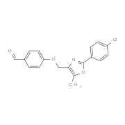 4-{[2-(4-Chlorophenyl)-5-methyl-1,3-oxazol-4-yl]-methoxy}benzaldehyde
