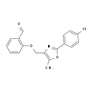 2-{[2-(4-Chlorophenyl)-5-methyl-1,3-oxazol-4-yl]-methoxy}benzaldehyde