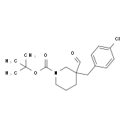 tert-Butyl 3-(4-chlorobenzyl)-3-formyltetrahydro-1(2H)-pyridinecarboxylate