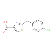 2-(4-Chlorobenzyl)-1,3-thiazole-4-carboxylic acid