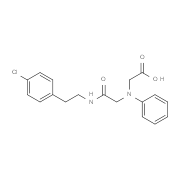 [(2-{[2-(4-Chlorophenyl)ethyl]amino}-2-oxoethyl)(phenyl)amino]acetic acid
