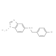 (4-Chloro-benzyl)-(1-methyl-1H-benzoimidazol-5-yl)-amine