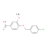 4-[(4-Chlorobenzyl)oxy]-3-methoxybenzoic acid