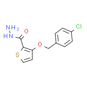 3-[(4-Chlorobenzyl)oxy]-2-thiophenecarbohydrazide