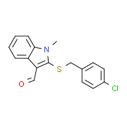 2-[(4-Chlorobenzyl)sulfanyl]-1-methyl-1H-indole-3-carbaldehyde