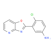 4-Chloro-3-oxazolo[4,5-b]pyridin-2-yl-phenylamine