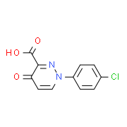 1-(4-Chlorophenyl)-4-oxo-1,4-dihydro-3-pyridazinecarboxylic acid