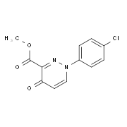 Methyl 1-(4-chlorophenyl)-4-oxo-1,4-dihydro-3-pyridazinecarboxylate