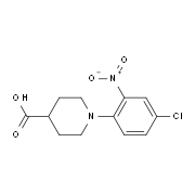 1-(4-Chloro-2-nitrophenyl)piperidine-4-carboxylic acid