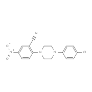 2-[4-(4-Chlorophenyl)piperazin-1-yl]-5-nitrobenzonitrile