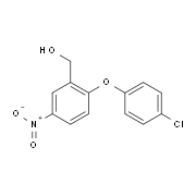 [2-(4-Chlorophenoxy)-5-nitrophenyl]methanol