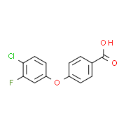 4-(4-Chloro-3-fluorophenoxy)benzenecarboxylic acid