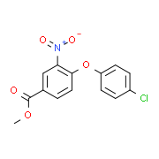 Methyl 4-(4-chlorophenoxy)-3-nitrobenzenecarboxylate