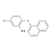 5-Chloro-2-(1-naphthyloxy)aniline