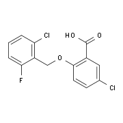 5-Chloro-2-[(2-chloro-6-fluorobenzyl)oxy]-benzoic acid