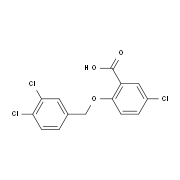 5-Chloro-2-[(3,4-dichlorobenzyl)oxy]benzoic acid