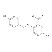 5-Chloro-2-[(4-chlorobenzyl)oxy]benzoic acid