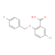 5-Chloro-2-[(4-fluorobenzyl)oxy]benzoic acid