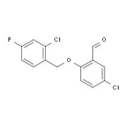 5-Chloro-2-[(2-chloro-4-fluorobenzyl)oxy]-benzaldehyde