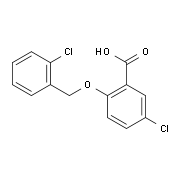 5-Chloro-2-[(2-chlorobenzyl)oxy]benzoic acid