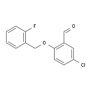 5-Chloro-2-[(2-fluorobenzyl)oxy]benzaldehyde