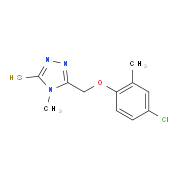 5-[(4-Chloro-2-methylphenoxy)methyl]-4-methyl-4H-1,2,4-triazole-3-thiol