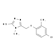 5-[(4-Chloro-2-methylphenoxy)methyl]-4-methyl-4H-1,2,4-triazole-3-thiol