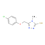 5-[(4-Chlorophenoxy)methyl]-4-methyl-4H-1,2,4-triazole-3-thiol