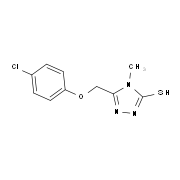 5-[(4-Chlorophenoxy)methyl]-4-methyl-4H-1,2,4-triazole-3-thiol