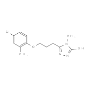 5-[3-(4-Chloro-2-methylphenoxy)propyl]-4-methyl-4H-1,2,4-triazole-3-thiol