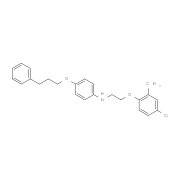 N-[2-(4-Chloro-2-methylphenoxy)ethyl]-4-(3-phenylpropoxy)aniline