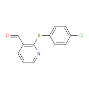 2-[(4-Chlorophenyl)sulfanyl]nicotinaldehyde