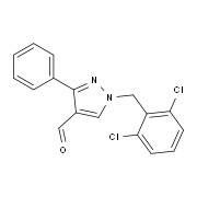 1-(2,6-Dichlorobenzyl)-3-phenyl-1H-pyrazole-4-carbaldehyde