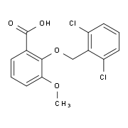 2-[(2,6-Dichlorobenzyl)oxy]-3-methoxybenzoic acid