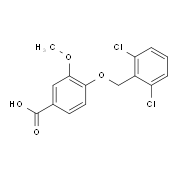 4-[(2,6-Dichlorobenzyl)oxy]-3-methoxybenzoic acid