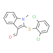 2-[(2,6-Dichlorophenyl)sulfanyl]-1-methyl-1H-indole-3-carbaldehyde
