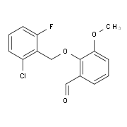 2-[(2-Chloro-6-fluorobenzyl)oxy]-3-methoxybenzaldehyde