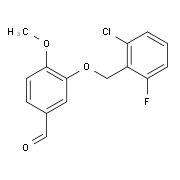 3-[(2-Chloro-6-fluorobenzyl)oxy]-4-methoxybenzaldehyde