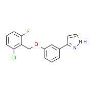 3-{3-[(2-Chloro-6-fluorobenzyl)oxy]phenyl}-1H-pyrazole