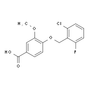 4-[(2-Chloro-6-fluorobenzyl)oxy]-3-methoxybenzoic acid