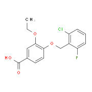 4-[(2-Chloro-6-fluorobenzyl)oxy]-3-ethoxybenzoic acid