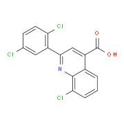 8-Chloro-2-(2,5-dichlorophenyl)quinoline-4-carboxylic acid