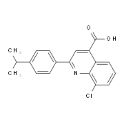 8-Chloro-2-(4-isopropylphenyl)quinoline-4-carboxylic acid