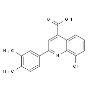 8-Chloro-2-(3,4-dimethylphenyl)quinoline-4-carboxylic acid
