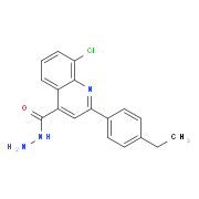 8-Chloro-2-(4-ethylphenyl)quinoline-4-carbohydrazide