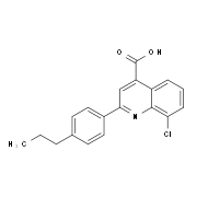 8-Chloro-2-(4-propylphenyl)quinoline-4-carboxylic acid