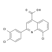 8-Chloro-2-(3,4-dichlorophenyl)quinoline-4-carboxylic acid