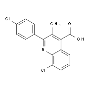 8-Chloro-2-(4-chlorophenyl)-3-methylquinoline-4-carboxylic acid