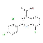 8-Chloro-2-(2,4-dichlorophenyl)quinoline-4-carboxylic acid