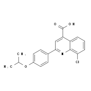 8-Chloro-2-(4-isopropoxyphenyl)quinoline-4-carboxylic acid